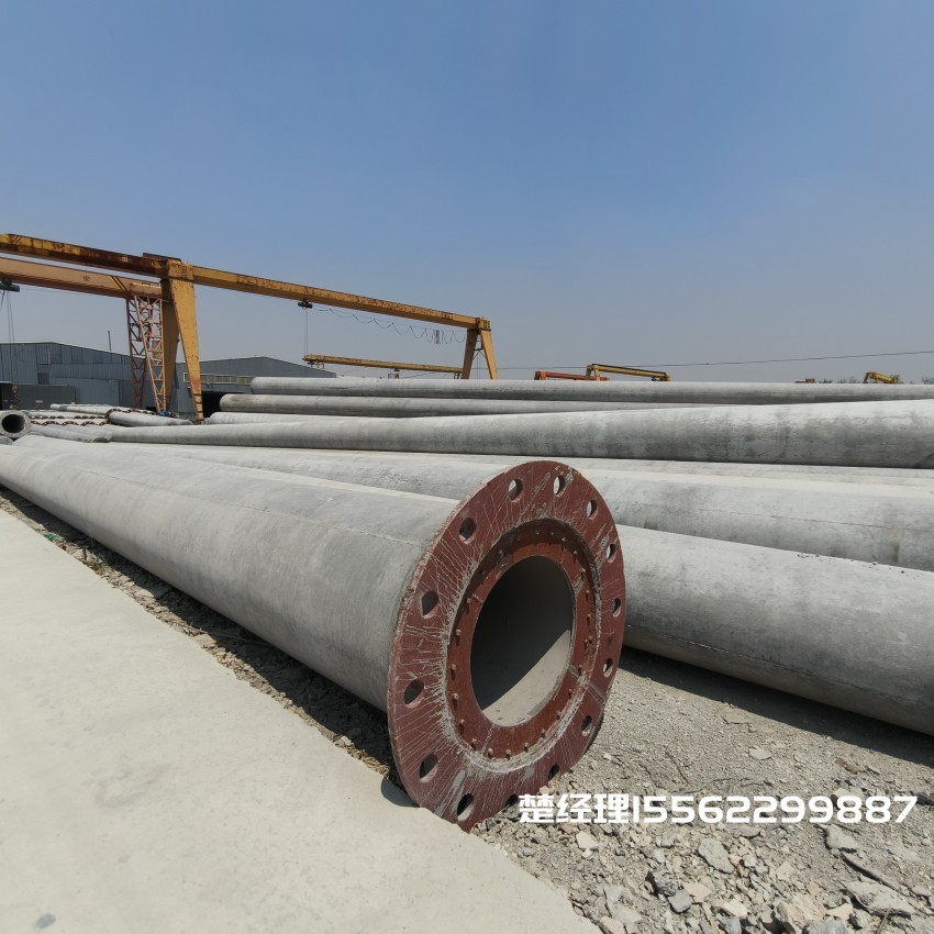 古交12米无拉线电杆